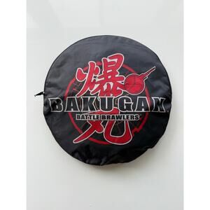 Vintage Bakugan Battle Brawlers Travel Battle Arena Mat with Carry Case
